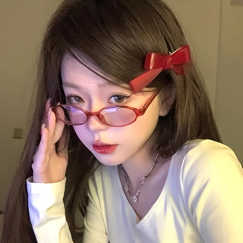 

Женские очки с защитой от синего света, классический модный дизайн, маленькая овальная оправа, защита от синего света, очки для улицы, оптом