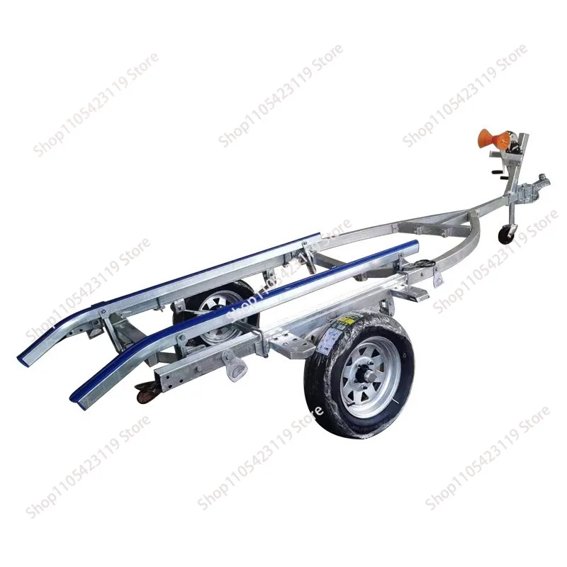 Motorboat Trailer Small Yacht Assault Boat Trailer Motorboat Trailer