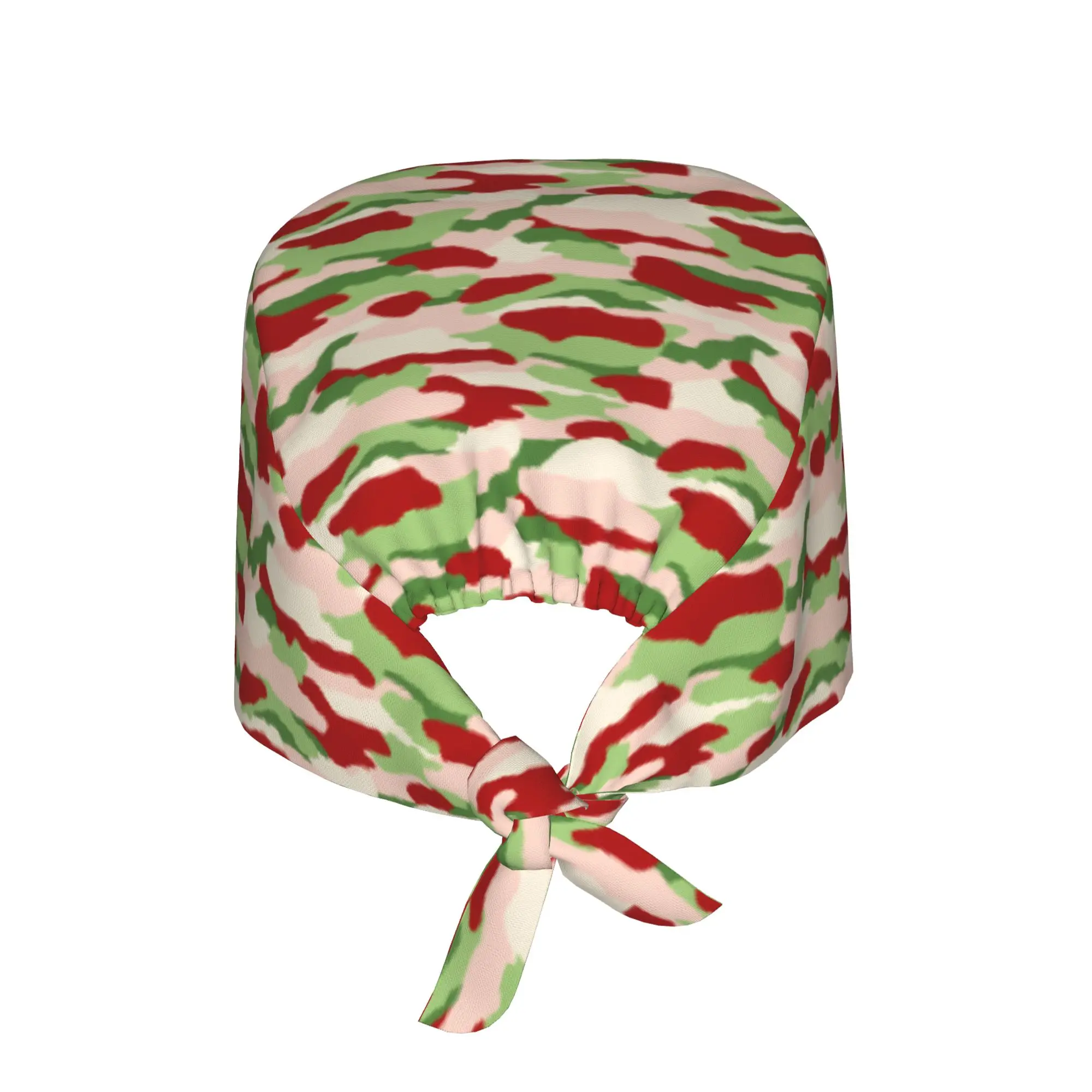 Tactical Christmas Inspired Camouflage Working Hat Camo Military Army  Surgical Hat Scrub Nursing Doctor Surgeon Cap for Chef
