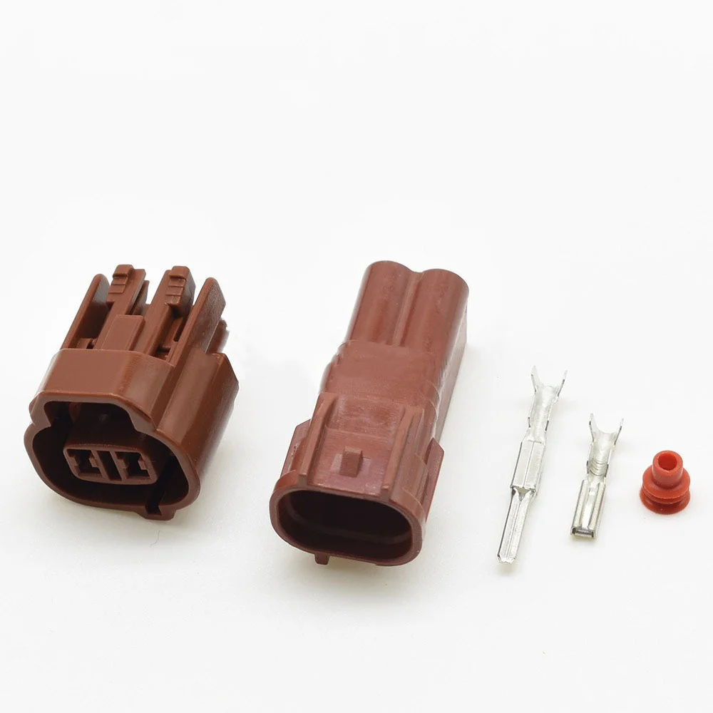 

1 компл., 2 контакта, 6189-0033 _ автомобильный разъем, разъем датчика температуры воды для Toyota Mazda