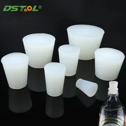 Silicone Soft Plug Conical Plug Shielding Protection Seal High Temperature Acid Alkali Resistant Rubber Plug Brew Wine Stoppers