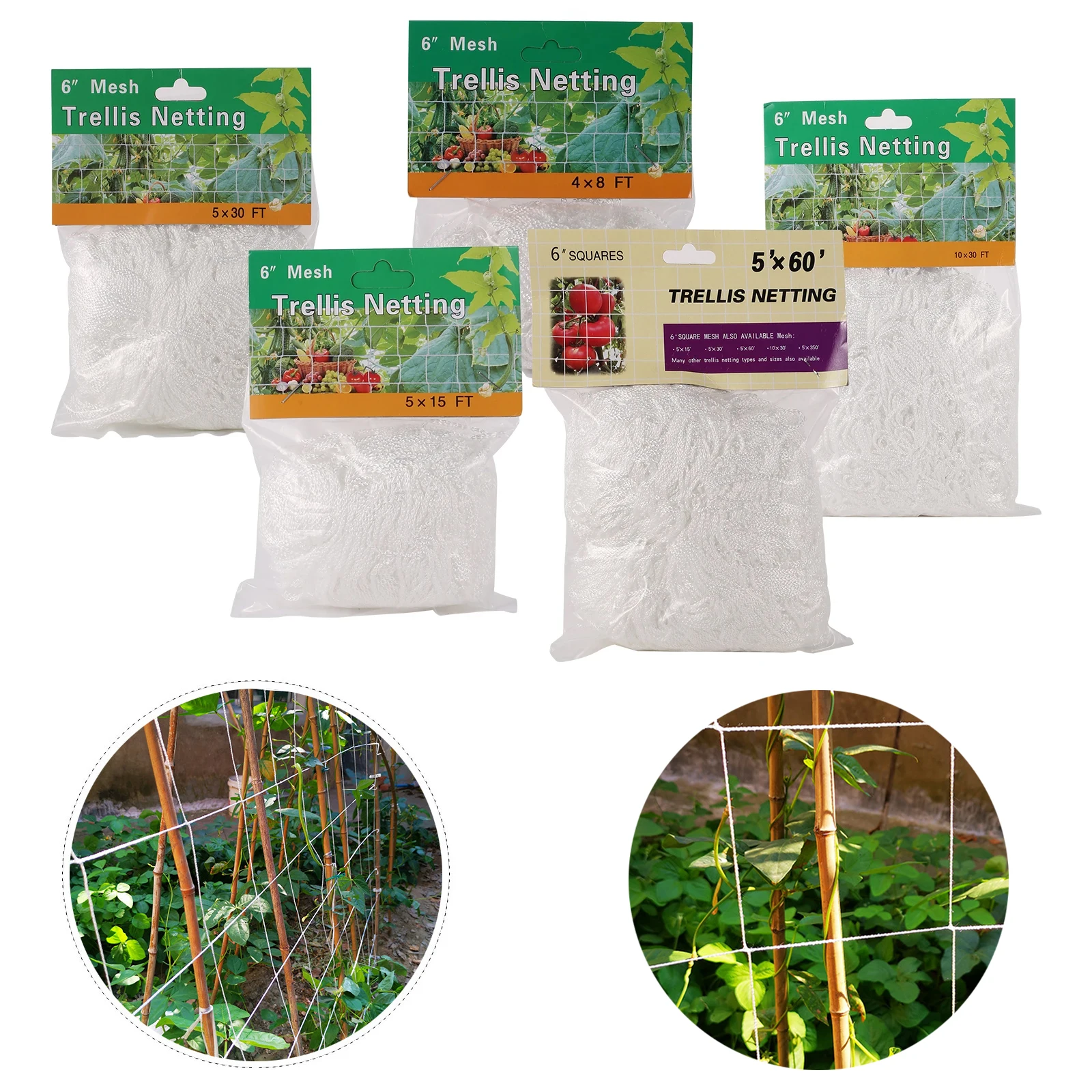 Plants Climbing Trellis Net Ve - огляд і ціна Plant Support Trellis Netting Climbing