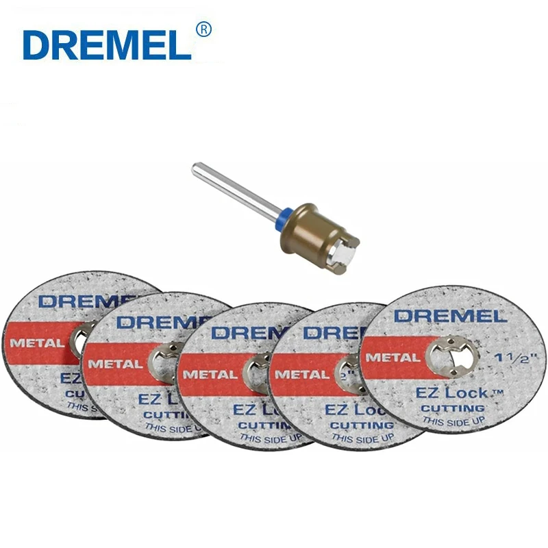 Dremel ez Lock Starter Kit 11 Polegadas de Diâmetro Pcs Fibra de Vidro Reforçada Discos de Corte Ez402 Ferramenta Rotativa Disco de Corte