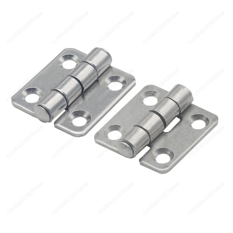 Recommended Chassis Stainless Steel CL253-1 Countersunk Hinge Electric Cabinet Flat Flap Hinge Iron Cabinet Folding Open