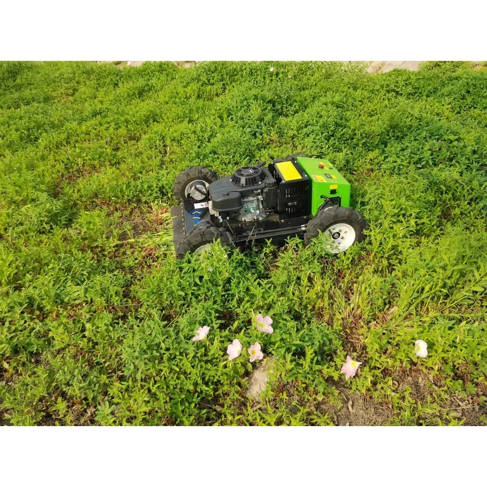 

4WD 24V Remote Control Zero-Turn Lawn Mower Self-Charging Garden Farm Orchard