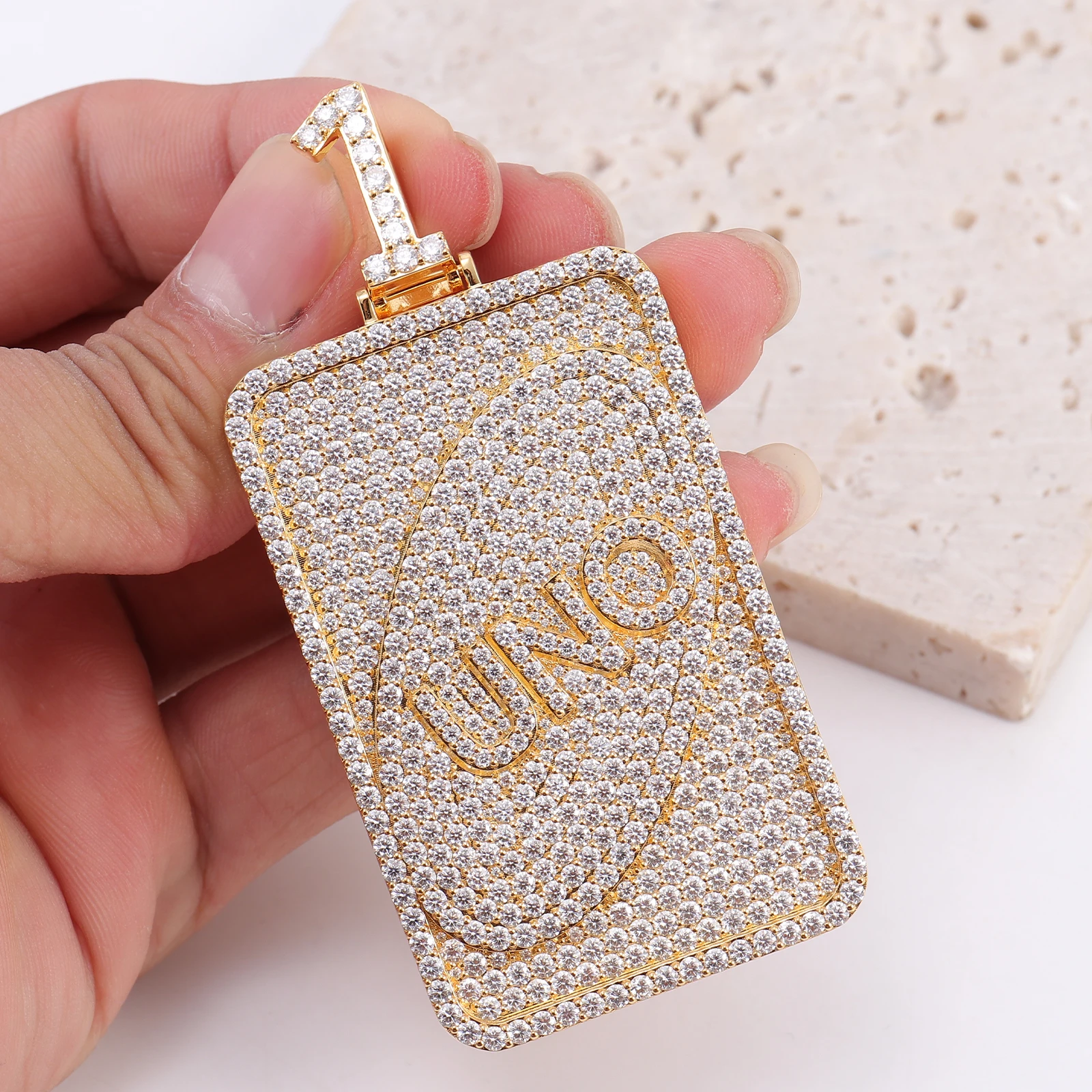 

Custom hip hop pendant engraving letter