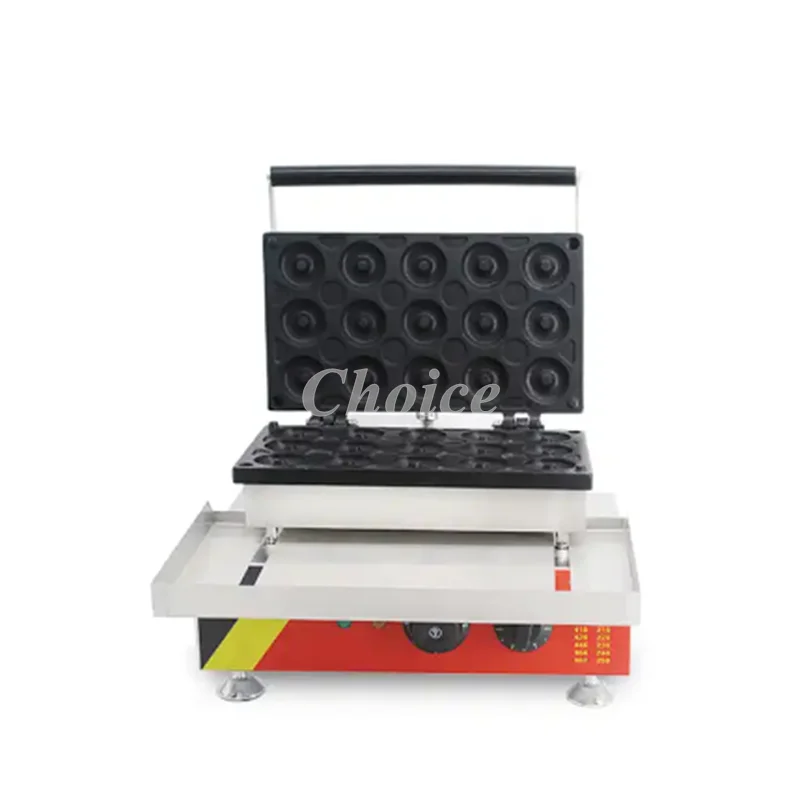 

New 12 Hole Automatic Plum Blossom Donut Machine Electric Donut Maker