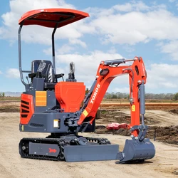 Toros chinesischer Hersteller Mini bagger Crawler kleine Bagger Preise kostenlos nach Verkauf 1200kg 1,2 Tonnen anpassbar