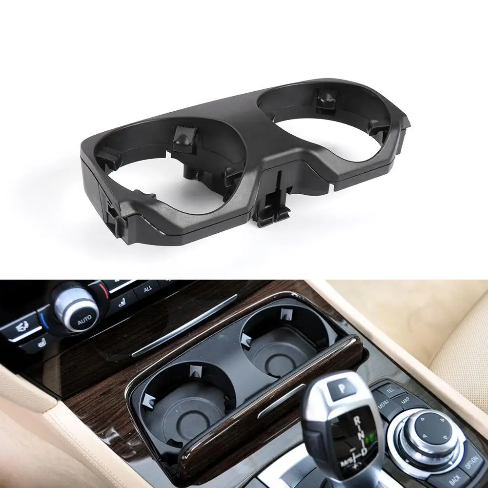 

Car Center Console Cup Holder Water Cup Holder Console Dashboard Cup Drink Holder Cover For BMW F02/F01 7 Series 51169179820