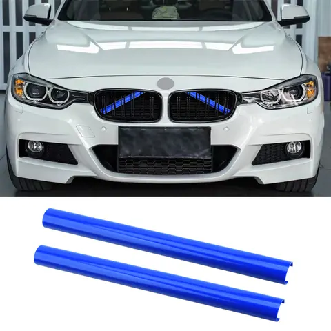 Комплект Из 2 Накладок V-образной Формы M Sport Для Решетки Радиатора BMW F20 F21 F22 F23 F30 F31 F32 F33 F34 F35 F36 F40 F45...