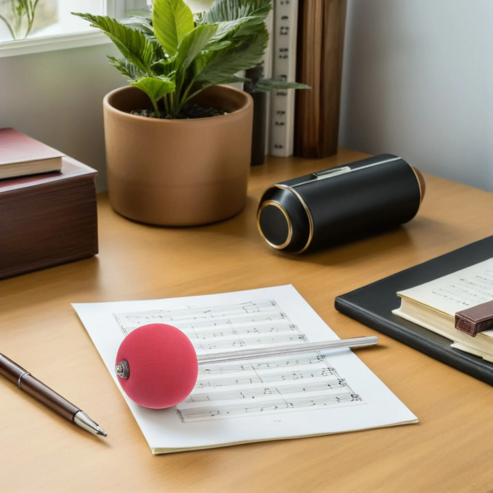 

Vibrant Red Soft Foam Drum Hammer Head Ergonomic Design for Bass Drum Pedal Accessory Live Shows and Practice Sessions