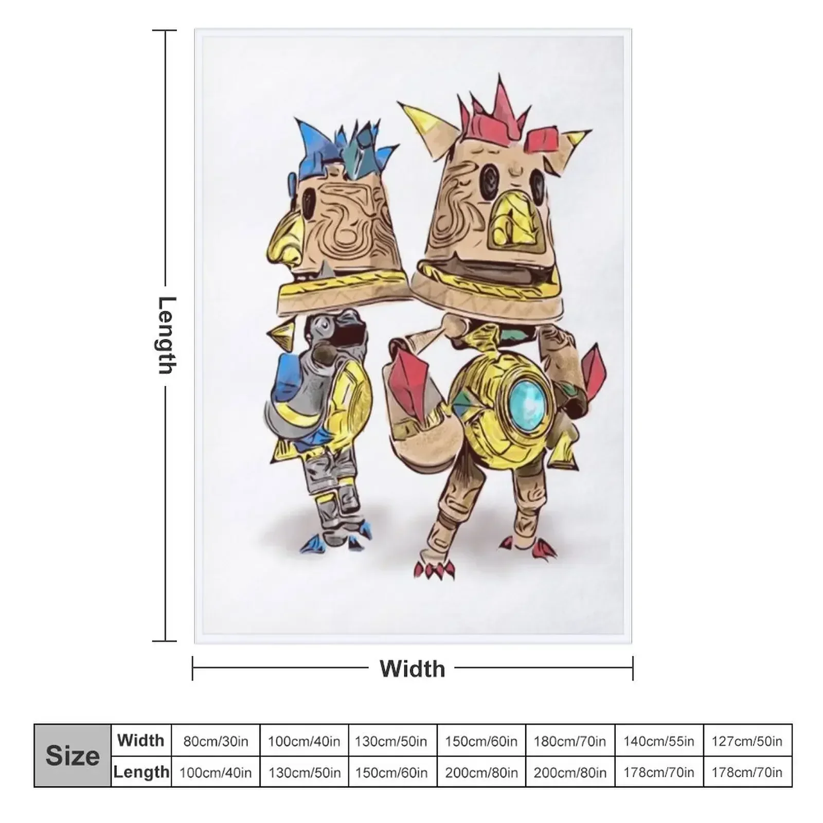 Knack 2 T-ShirtKnack II Original Line Art Throw Blanket Quilt blankets ands Plaid Custom Blankets