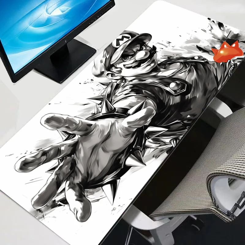 

Mouse Pad Large Super M-Mario Gamer XXL Mouse Pads Keyboard Desk Mouse Mat Carpet Rubber Tapis Souris Gaming Notbook Mousepad