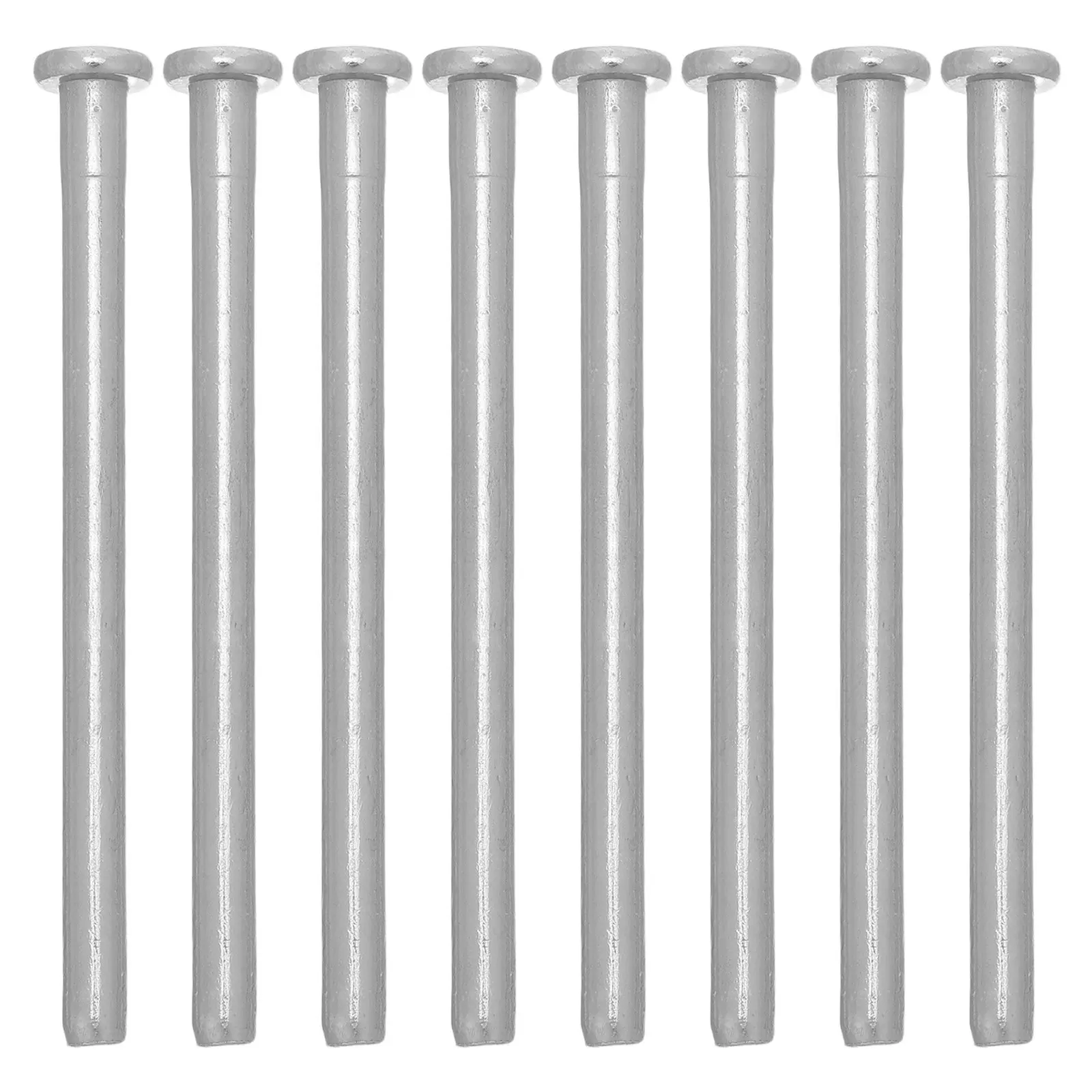 8Pcs Wood Door Hinge Pins 3.5 Inches Detachable Metal Hinges for Interior Doors Kitchen Garage Silent Smooth Operation Security