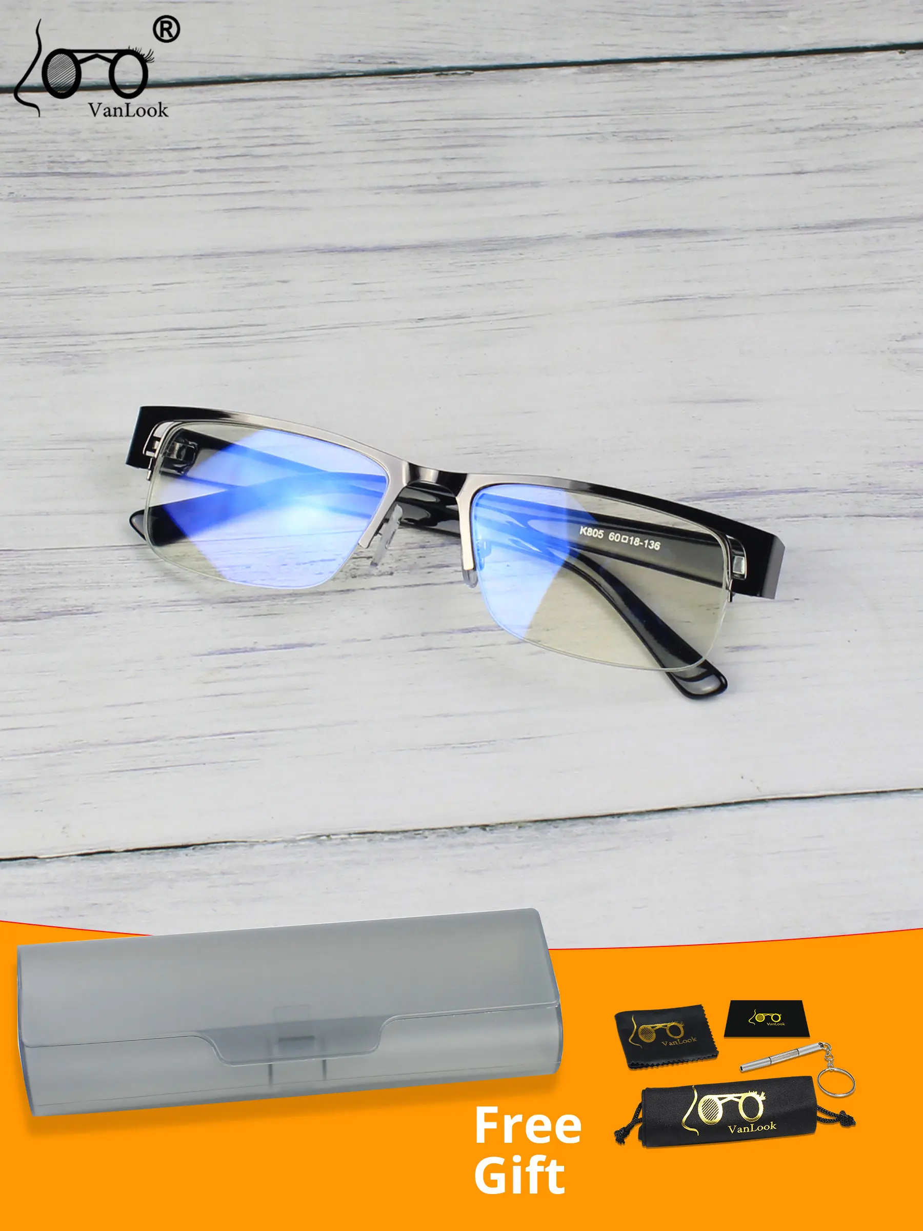 

Мужские прозрачные игровые очки для компьютера с защитой от синего света, женские очки с прозрачными линзами и оправой в комплекте с футляром