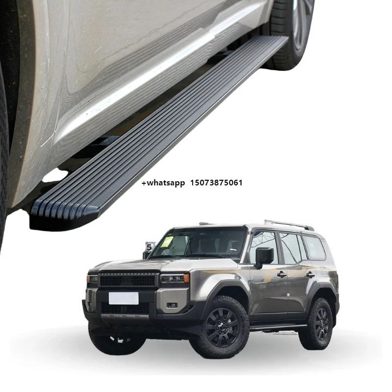

Aluminum Alloy Electric Running Boards for 2023 Land Cruiser Prado SUV Automatic Retracting Side Step
