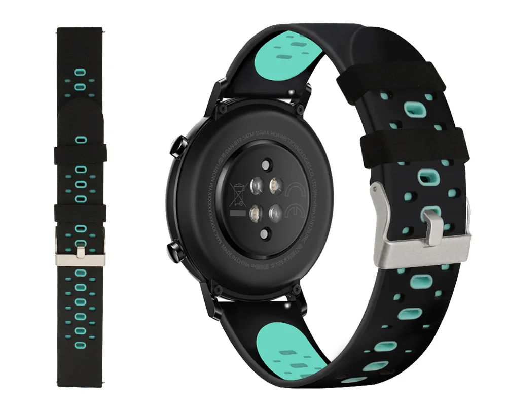 Bracelet de rechange en Silicone, 20mm, pour Xiaomi Amazfit GTS 3 2 Mini Bracelet de montre intelligente, pour Amazfit Bip S U Pro GTR 42mm