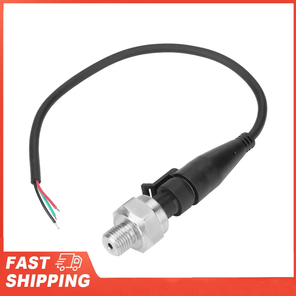 DC 5V G1/4 ​​Inch Sensor Transduser Tekanan Input 5V Output 0.5-4.5V / 0-5V untuk Air Gas Minyak 10/30/80/100/150/200/300/500PSI