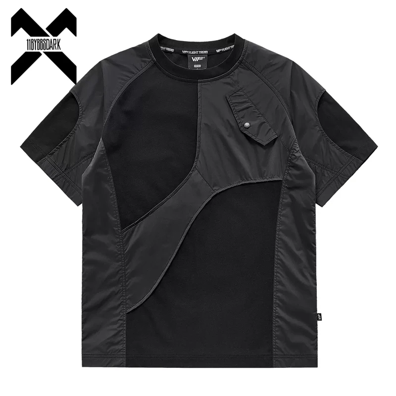 

Techwear Tactical T-Shirt Mens Multi-pocket Functional T Shirt 2023 Summer Hip Hop Streetwear Harajuku Tshirt Black Tees Tops