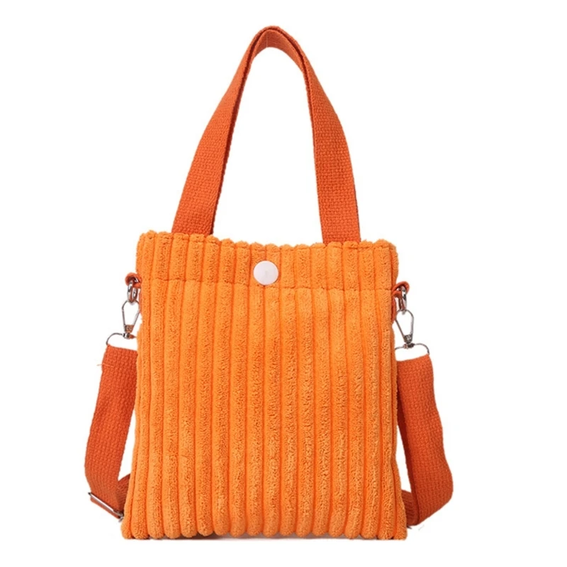 Bolso bandolera moderno Bolso cuadrado pequeño Bolso hombro pana para mujer