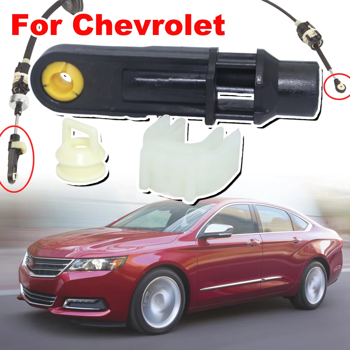 

Automatic Transmission Shift Cable For Chevrolet Cruze Impala Malibu 22847616 Linkage Bushing Selector 2011 2012 2013 2014 2016