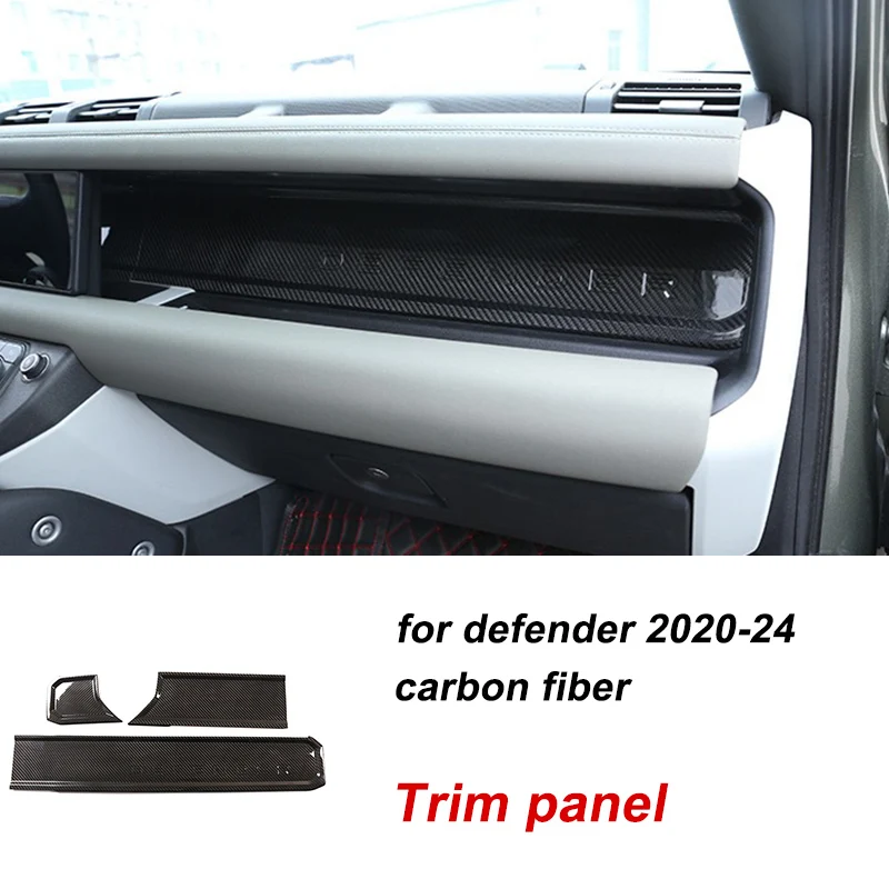 90 110 2020-2024 Car interior decoration strip Interior Parts interior Accessories Instrument panel for Land Rover Defender