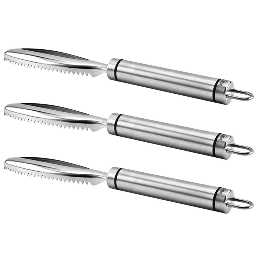 3Pcs Convenient Chicken Lung Scraper Stainless Steel Food Scraper Tool for Poultry Processing Chicken Turkey Butchering