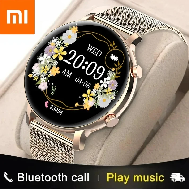 

Xiaomi Portable Bluetooth Call Smart Watch Women ECG+PPG Smartwatch Fashion waterproo Ladies Watch Waterproof Girl Bracelets