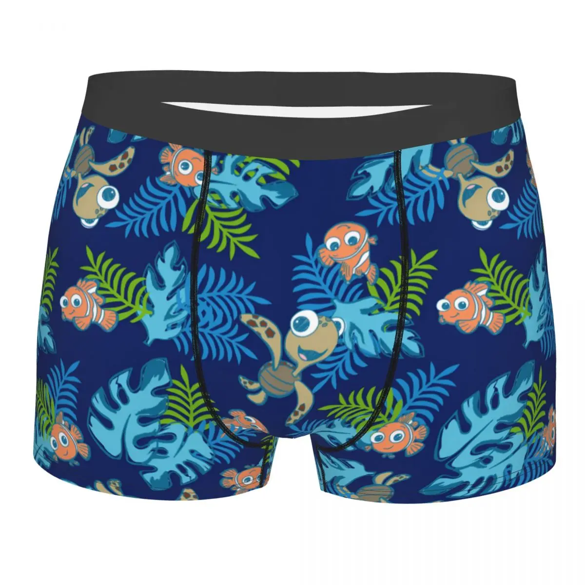 

Custom Finding Nemo Movie Comic Classic Underwear Male Print Boxer Briefs Shorts Panties Breathable Underpants