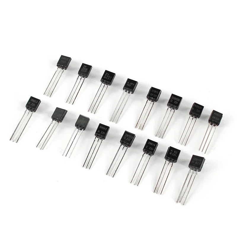 16kinds*10pcs Triode Transistor Assorted Kit, S9011 S9012 S9013 S9014 S9018 A1015 C1815 A42 A733 A92 S8550 S8050 2N3906 2N3904