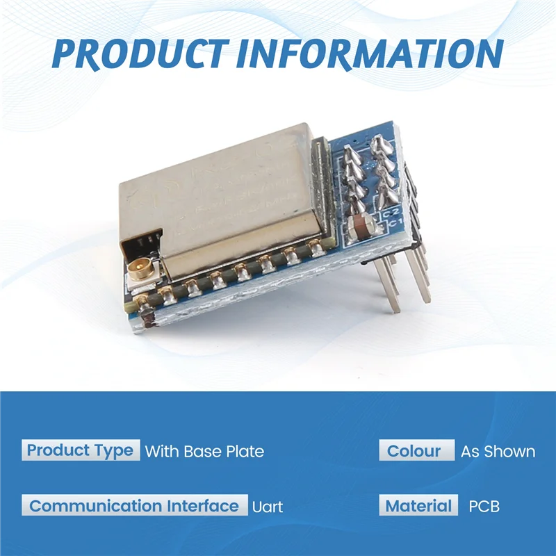 Modulo scheda di sviluppo SX1278 Modulo wireless a spettro diffuso LORA/433MHZ Wireless Serial/Interfaccia UART/Modulo RA-02-N35R