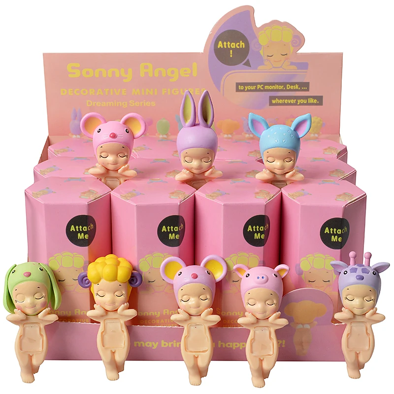 Sonny Angel Blind Box 20th Anniversary Dreaming Series Anime Figures Ornaments Dolls Fans Toy For Children Christmas Gift