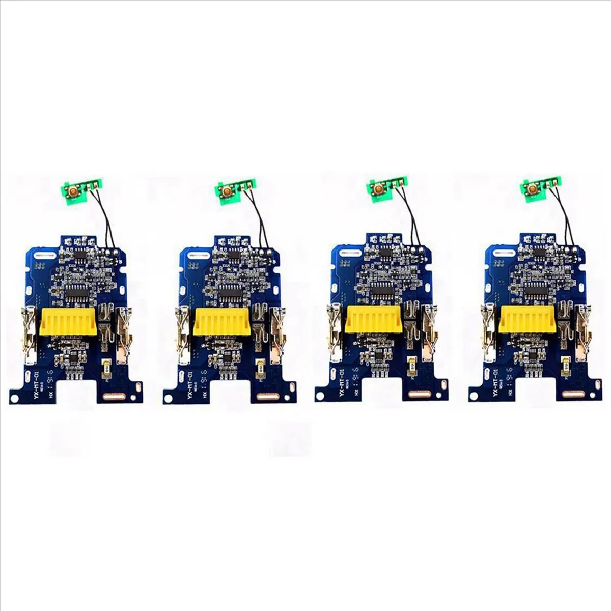 ABGN 4Pcs BL1830 Li-Ion Battery PCB Charging Protection Board for 18V Power Tool BL1815 BL1860 LXT400 Bl1850