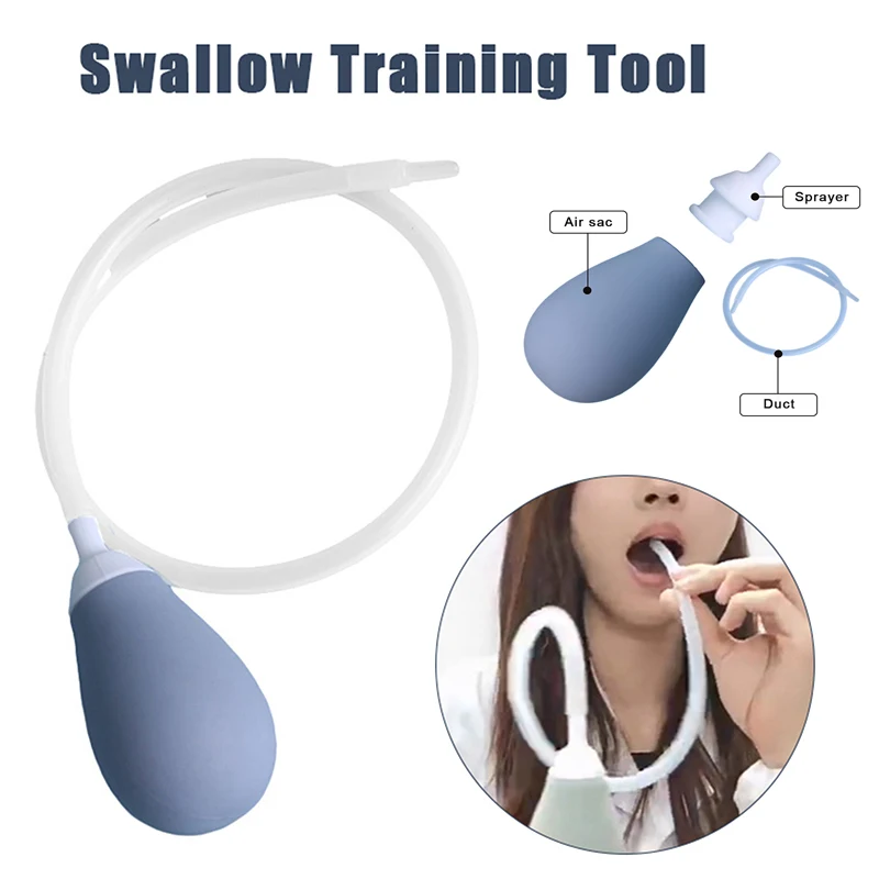 Oral Muscle Swallow Training Tool Professional Silicone Dysphagia Tongue Muscle Trainer Exerciser For Men Women Adults Children