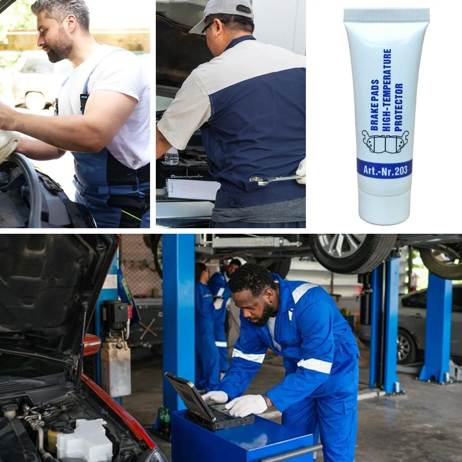 Brake Pads Grease Brake Grease Lubricant Brake Fluids 15g Stable Brake Grease Automotive Assembly Lubricants for Car Automotive