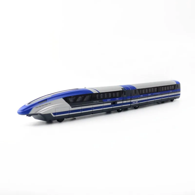 Modèle de train à grande vitesse en alliage, jouet de train Maglev, cadeau d'emballage d'origine, vente en gros, 1: 87