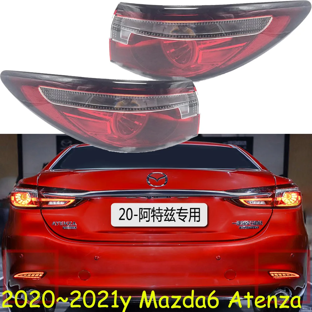 

1pcs sedan car bumper tail light for mazda 6 Mazda6 atenza taillight Taillamp 2020~2023y car accessories for Mazda6 fog lamp