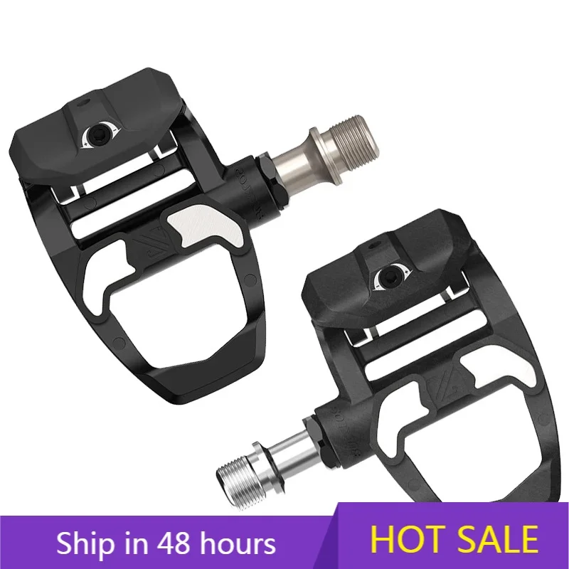 

POWER LEAPFactory Road Bike Pedal Carbon/Nylon Bicycle Self-Locking Pedal Bearing Clipless Cycling Cleat Pedal for Bike Parts