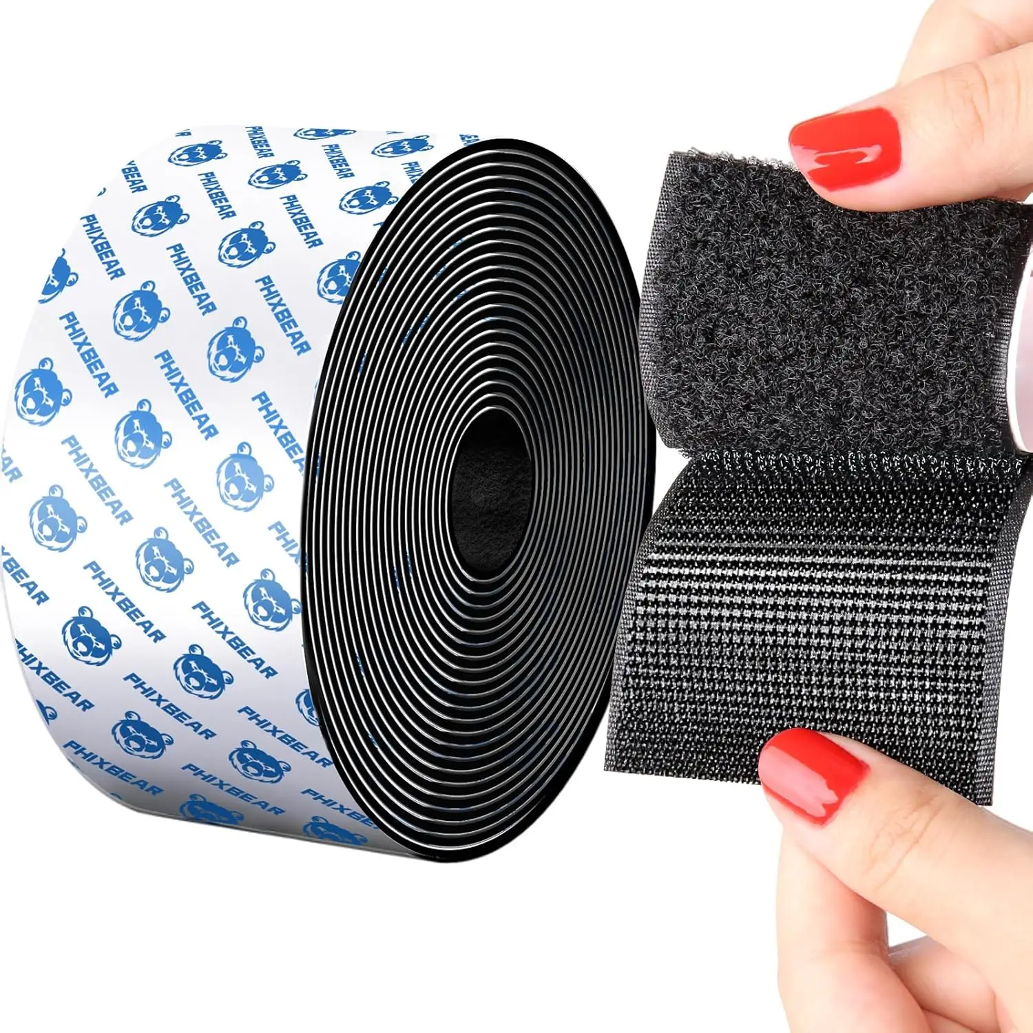 

Hook and Loop Tape Fasteners, Heavy Industrial Strength Adhesive Backing Tape, Fixed Sofa Cushion
