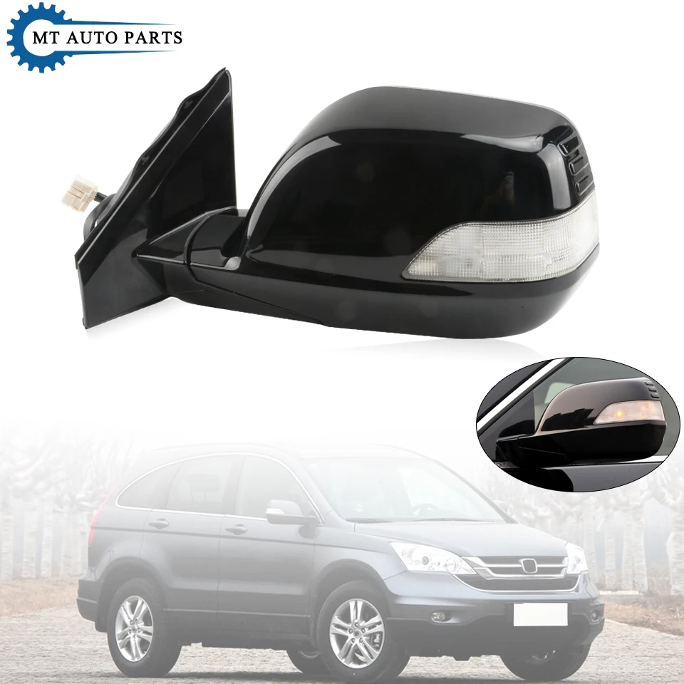 

MTAP For Honda CRV CR-V 2007 2008 2009 2010 2011 RE1 RE2 RE4 Exterior Rearview Mirror Assy With Electric Folding LED Heated