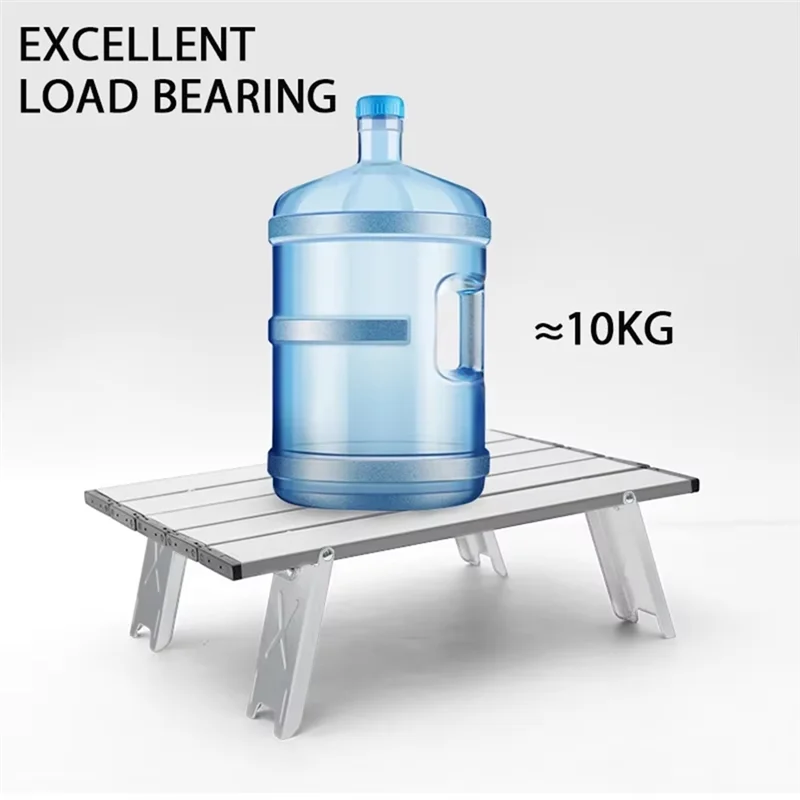 

A69P-Portable Camping Table - Ultralight Aluminum Alloy, Foldable Design For Outdoor Travel, Picnic, BBQ Use