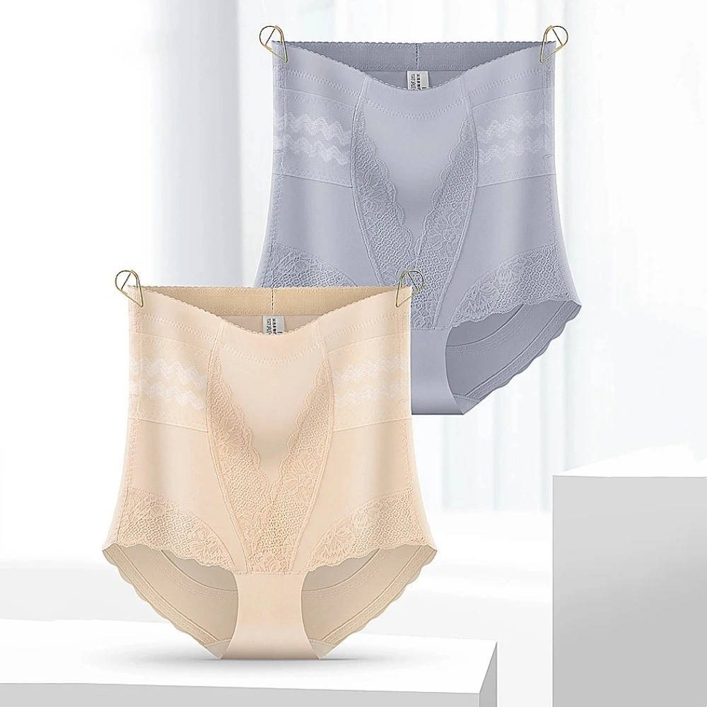 

Утягивающие трусы с высокой талией для послеродового периода, с цветочным узором, для подтяжки ягодиц, с хлопковым вкладышем, большие размеры, для коррекции живота