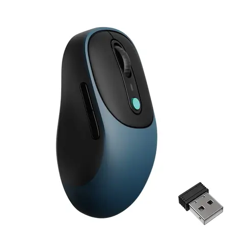 Keychron BM24 Mouse wireless Microinterruttore silenzioso Sensore PixArt 3212 ultra silenzioso Design ergonomico
