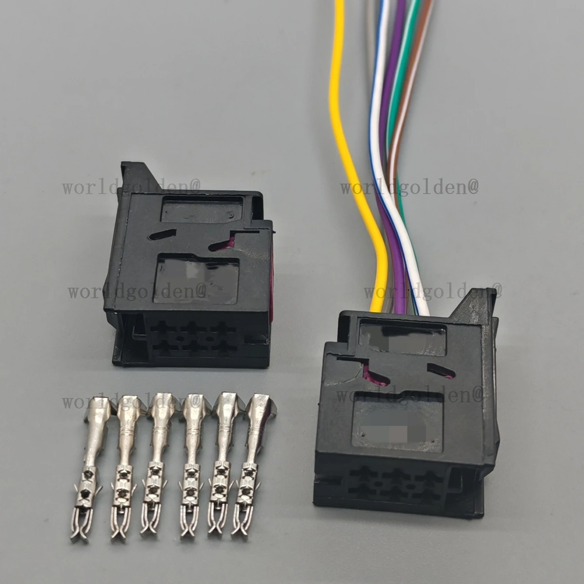 6Q0937702 Connector Kit for Universal Vehicles Auto Interior Harness Joint Renewal Wire Swap Maintenance car connector