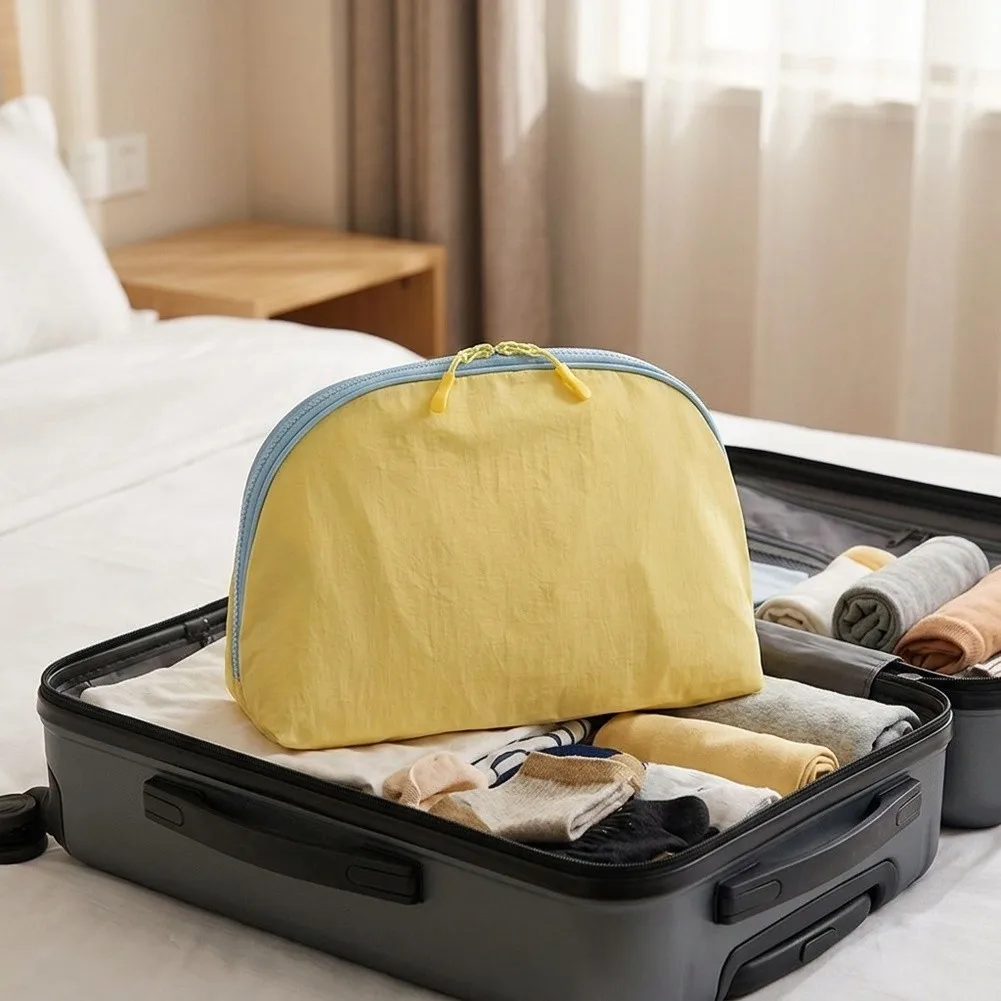Large Opening Travel Underwear Storage Bag Shell 3 In 1 Compression Function Clothing Storage Bag Home Storage Organization