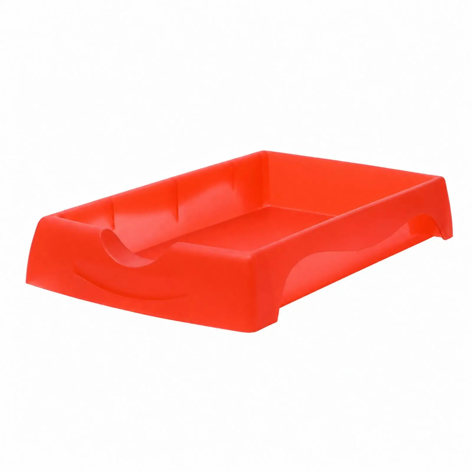 Stackable Plastic Lens Tray Storage Box for Optical Workshop Eyeglass Repair Parts Desk Organizer with Cutouts
