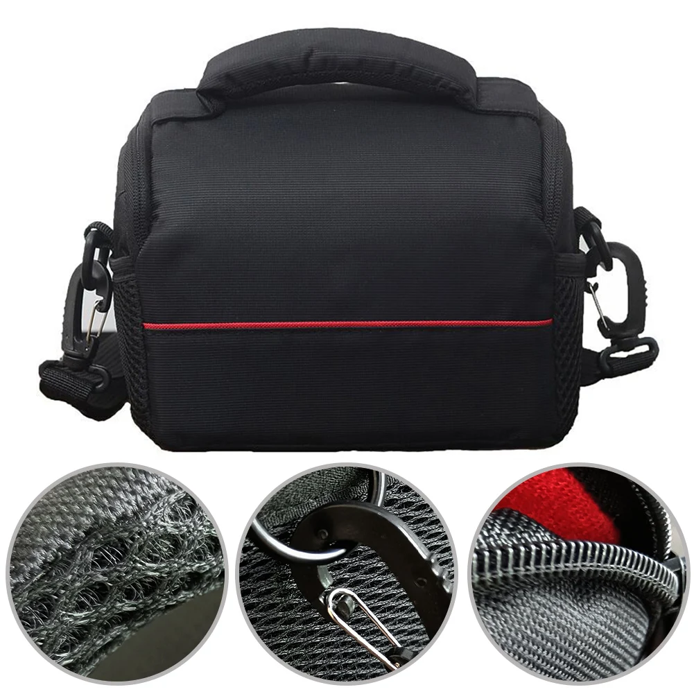 Multi-Functional Camera Storage Bag Nylon Waterproof Shoulder Bag Carrying Case For-For Canon SLR Camera Photography Pouch