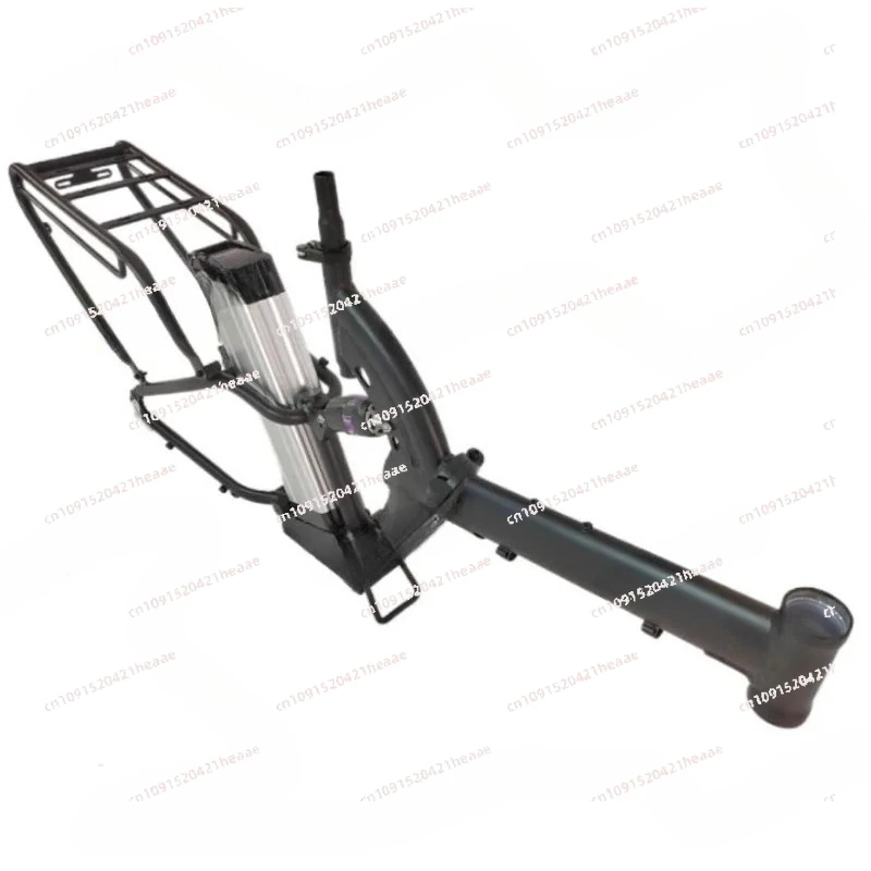 Suitable for moped folding electric car frameSnowmobile electric bicycle frame  frame aluminum
