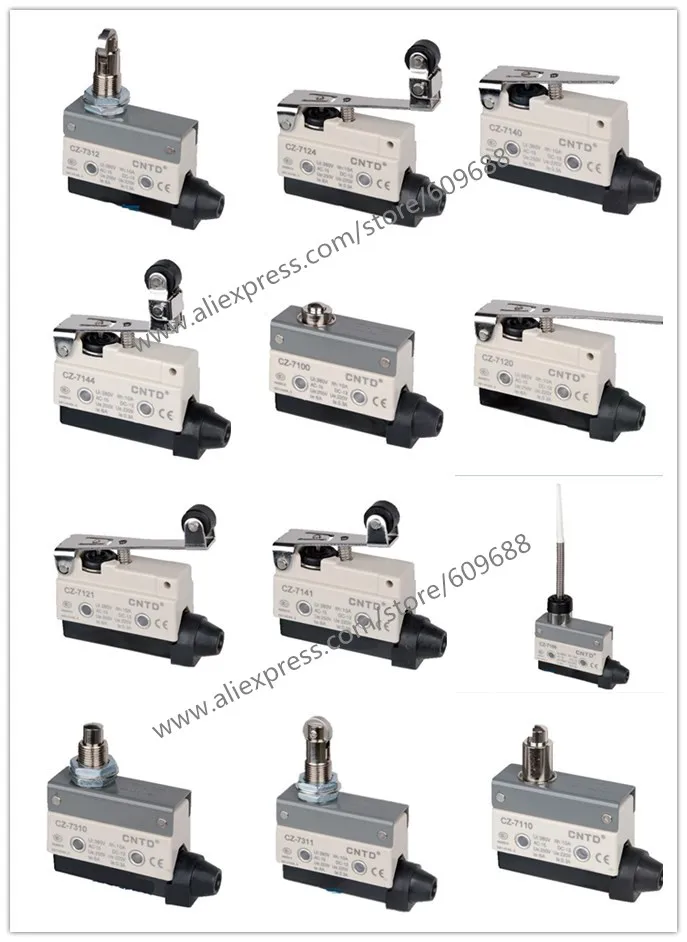 High Quality! CNTD CZ-7121 CZ-7141 CZ-7120 CZ-7140 CZ-7124 Limit switch Micro switch CZ-7144 CZ-7100 CZ-7110 Limited Switch