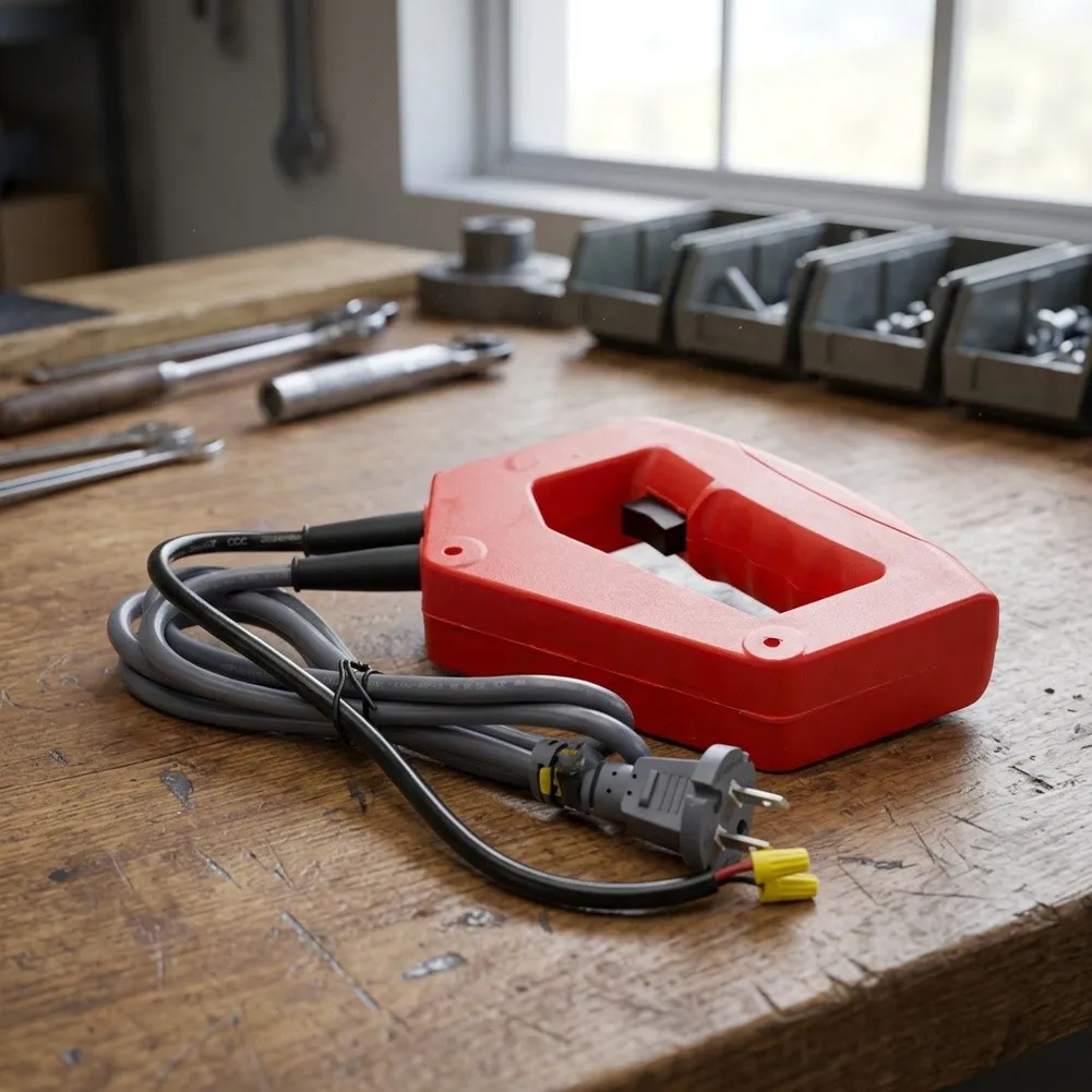 Red Aluminum Saw Handle Assembly With Plastic Grip Quick Connect For 10 Inch 255mm Power Cutting Machine Tool Accessories